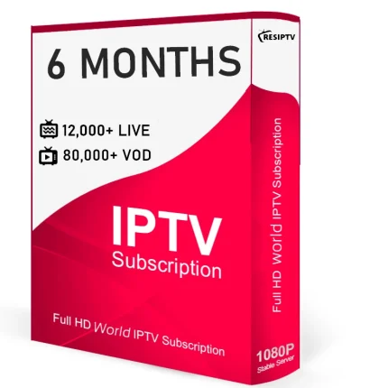 Buy IPTV Subscription 6 Months – Silver